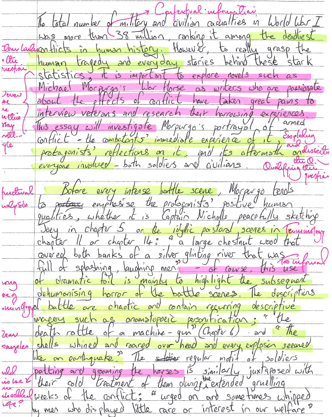 War Horse - Conflict 1